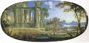 Pierre Pater The Elder Fantasti Landscape with Ruins (mk05) oil painting reproduction